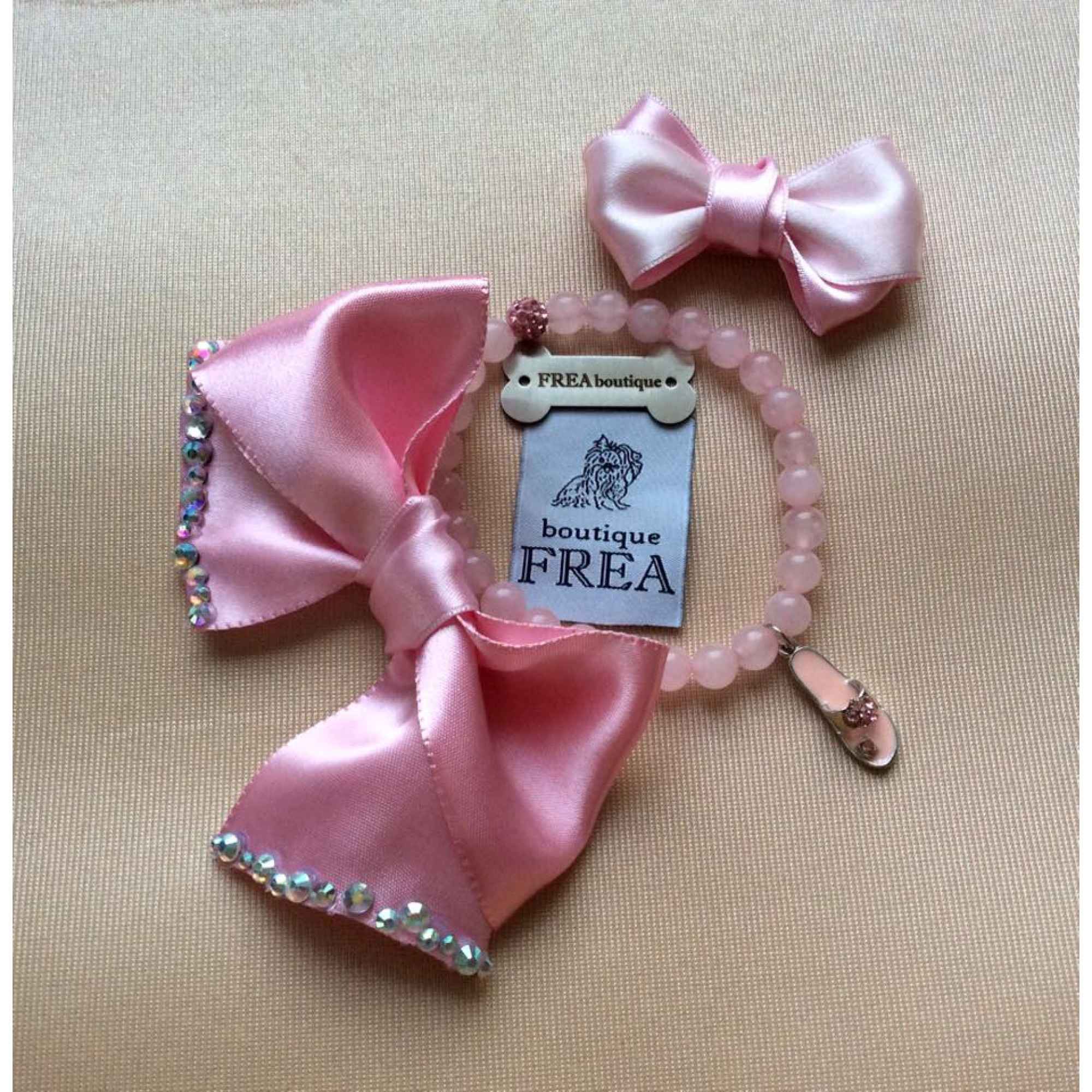 Нашийниче - бижу и панделка "My Summer Glam collection by FREA"