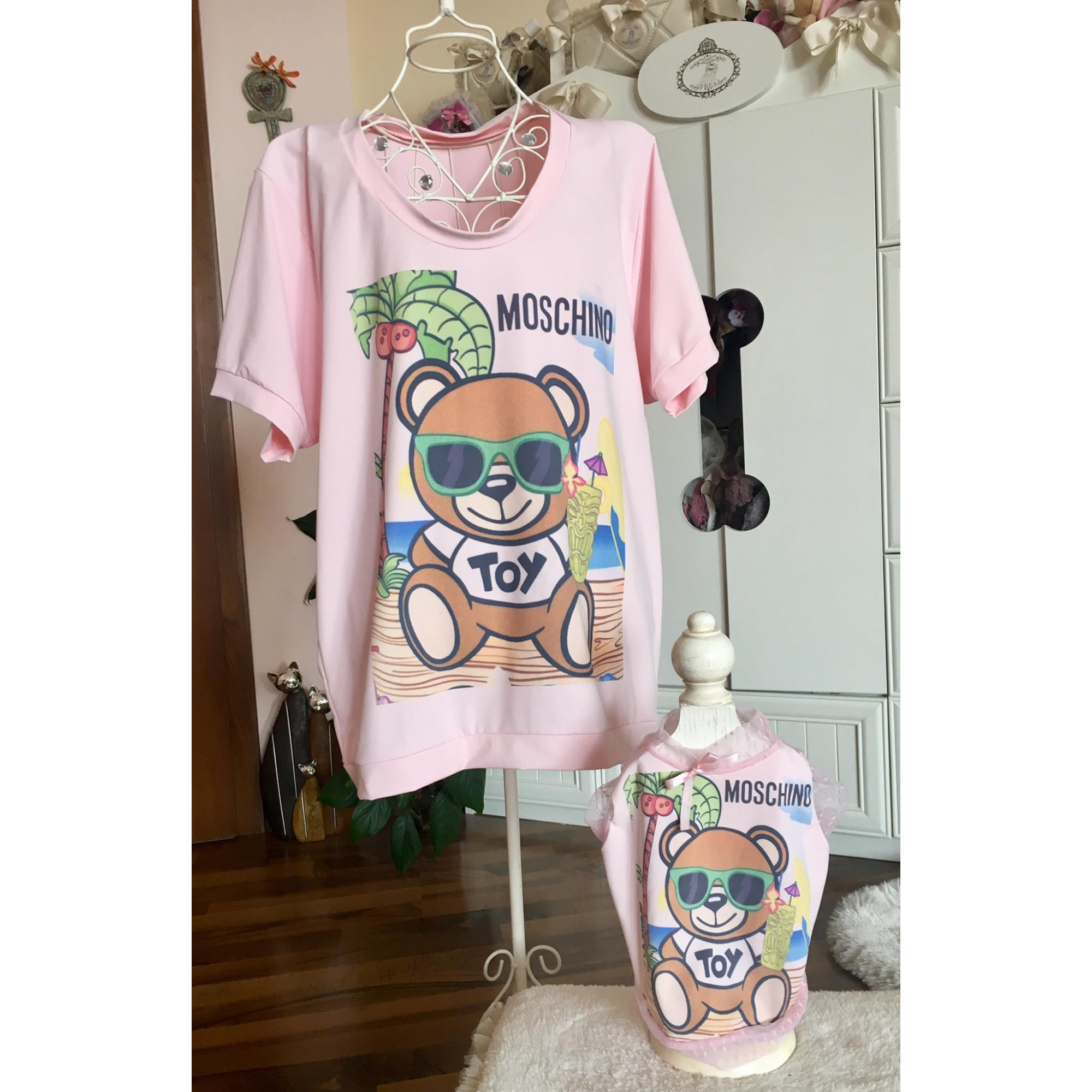 Летни роклички за Мама и Йорки "Mom&Yorkie Fashion Icon collection" 