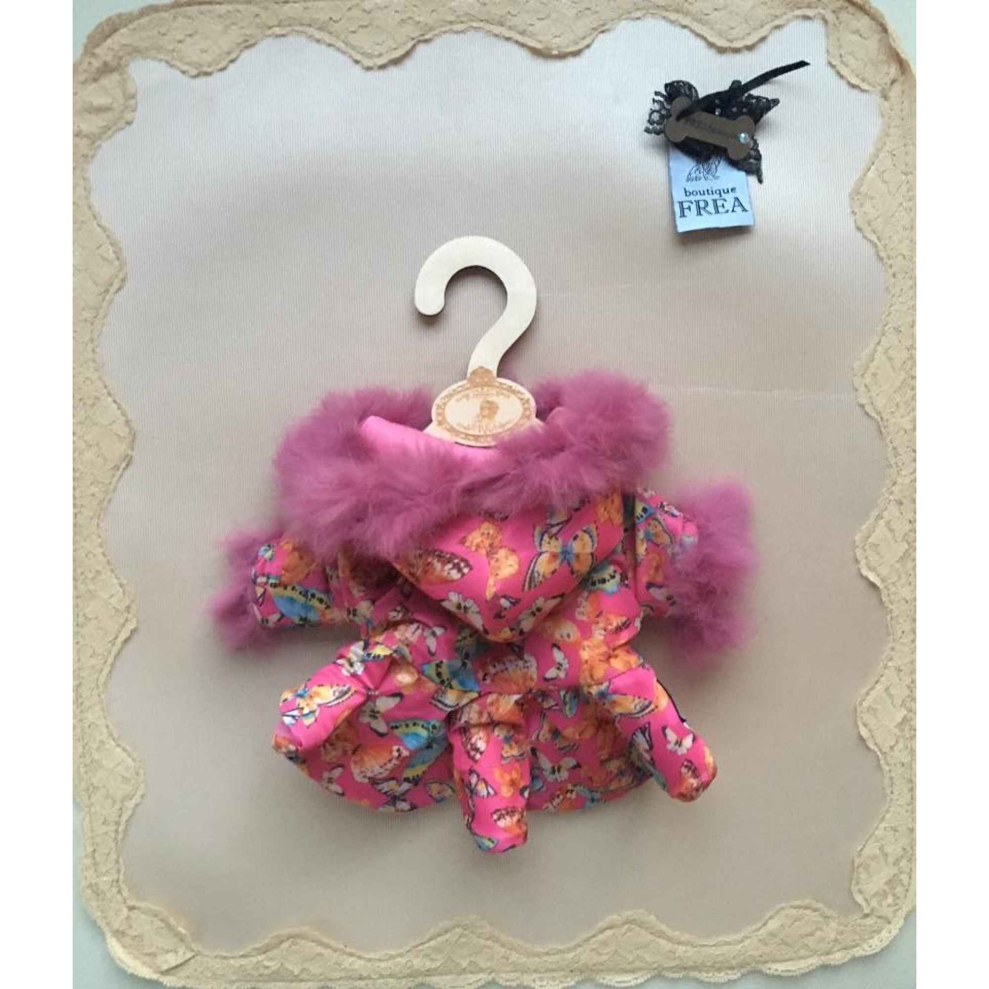 Топло двулицево палтенце “My Secret Fashion Garden collection by FREA"