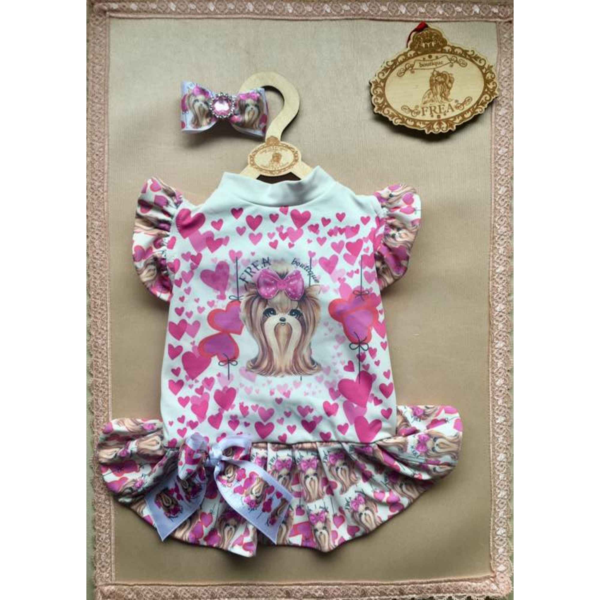 Рокличка и шнолка "My Yorkie Love collection by FREA"