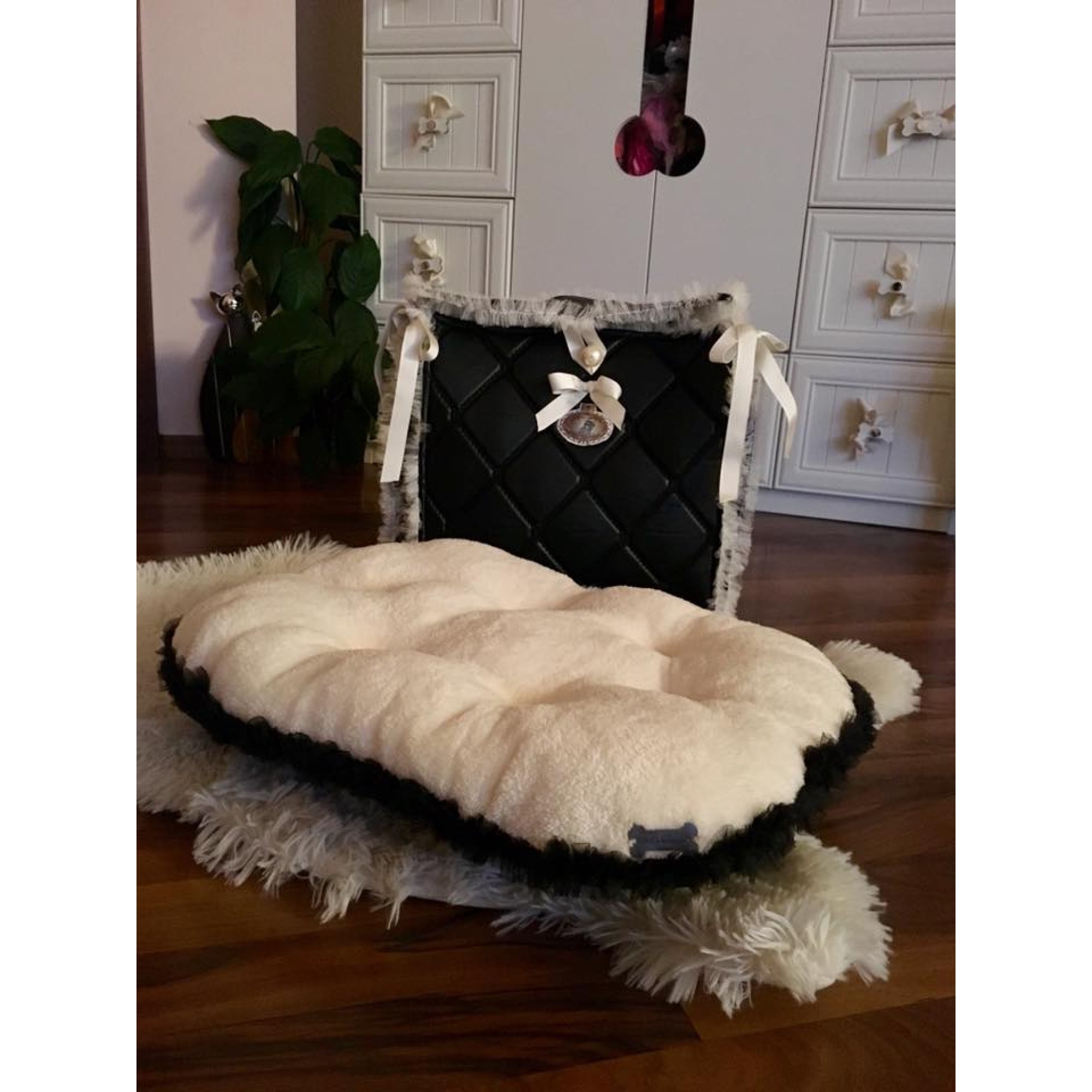 Дюшече за спане и кутия за играчки "My Sweet Yorkie Home collection by FREA"