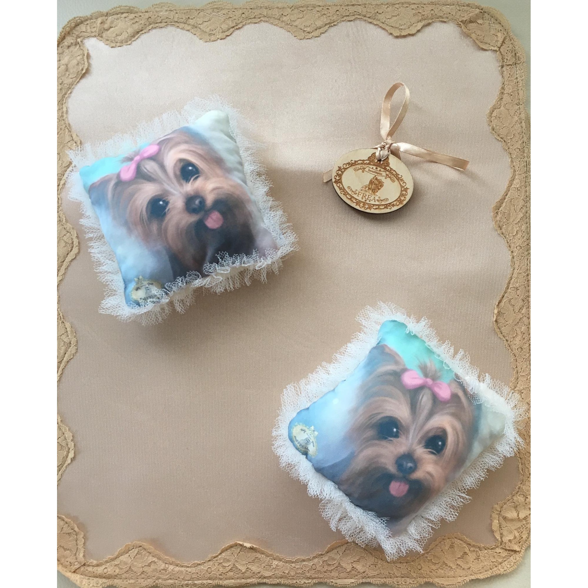 Възглавнички "My Sweet Yorkie Home collection by FREA"