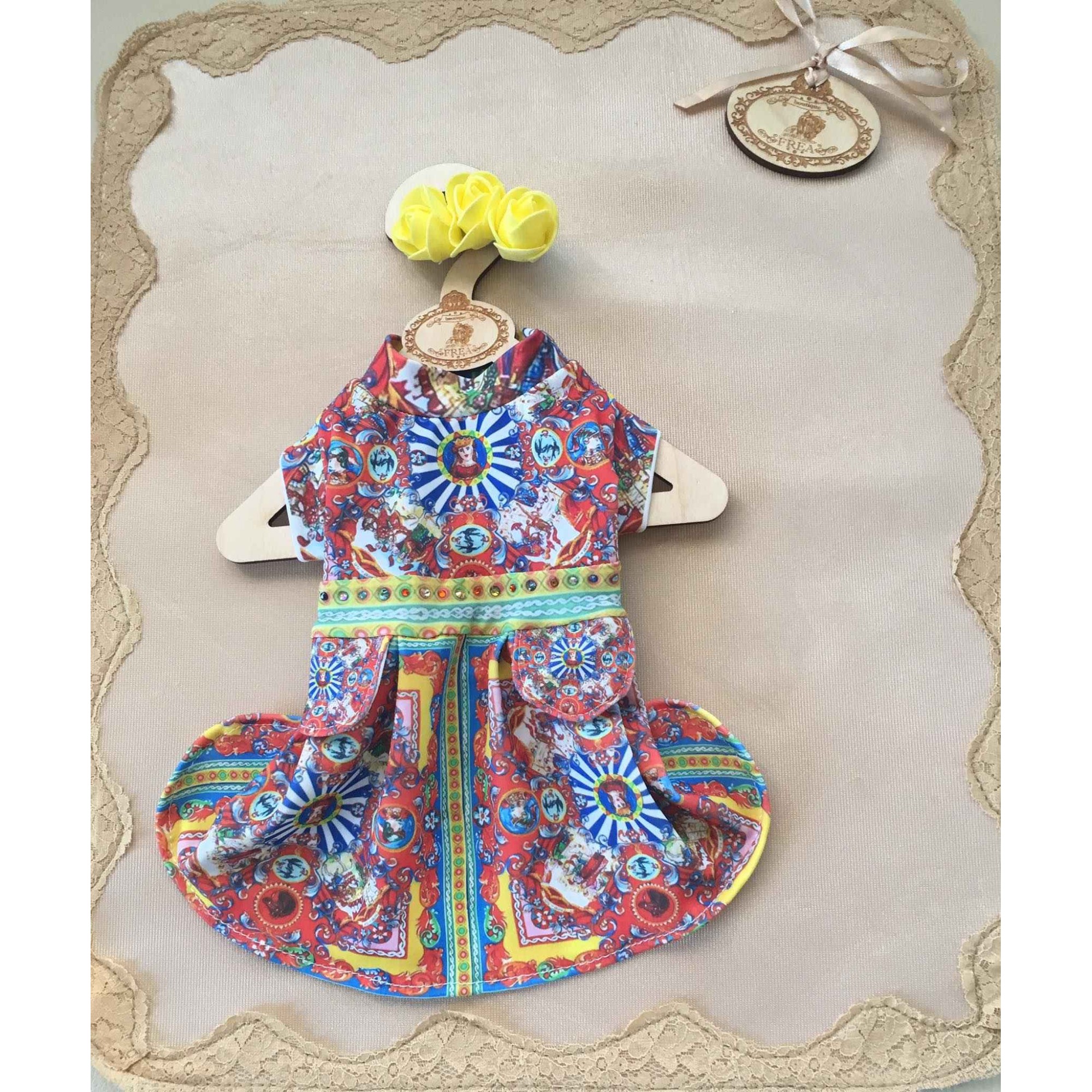 Рокличка и шнолка “My Yorkie Fashion Icon collection by FREA”