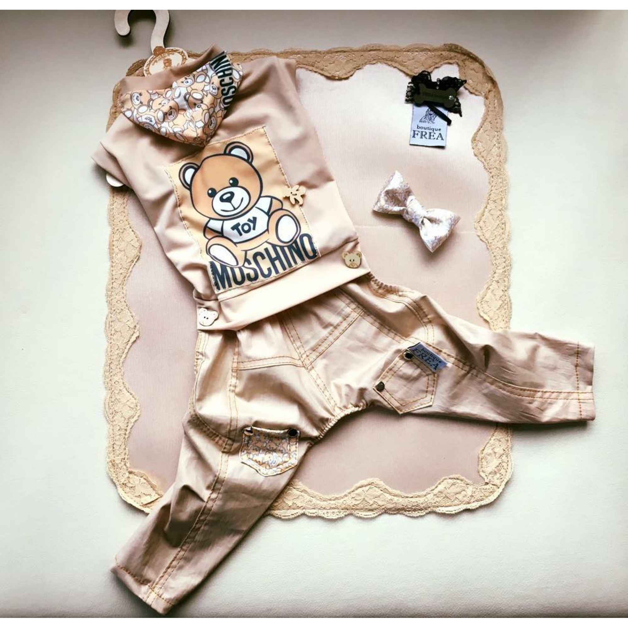 Блузка, панталонче и панделка “My Yorkie Fashion Icon collection by FREA”