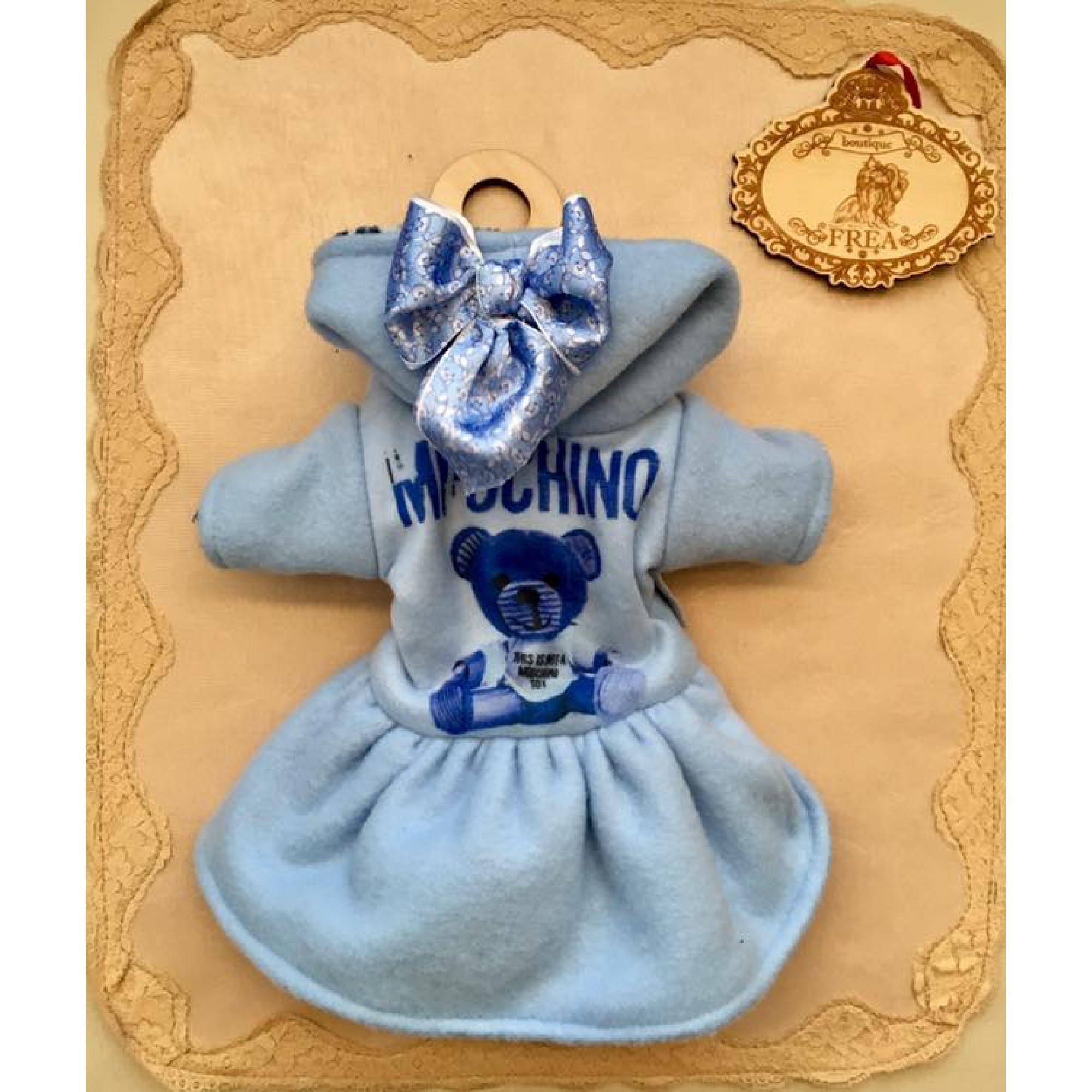 Двулицево палтенце “My Yorkie Fashion Icon collection by FREA”