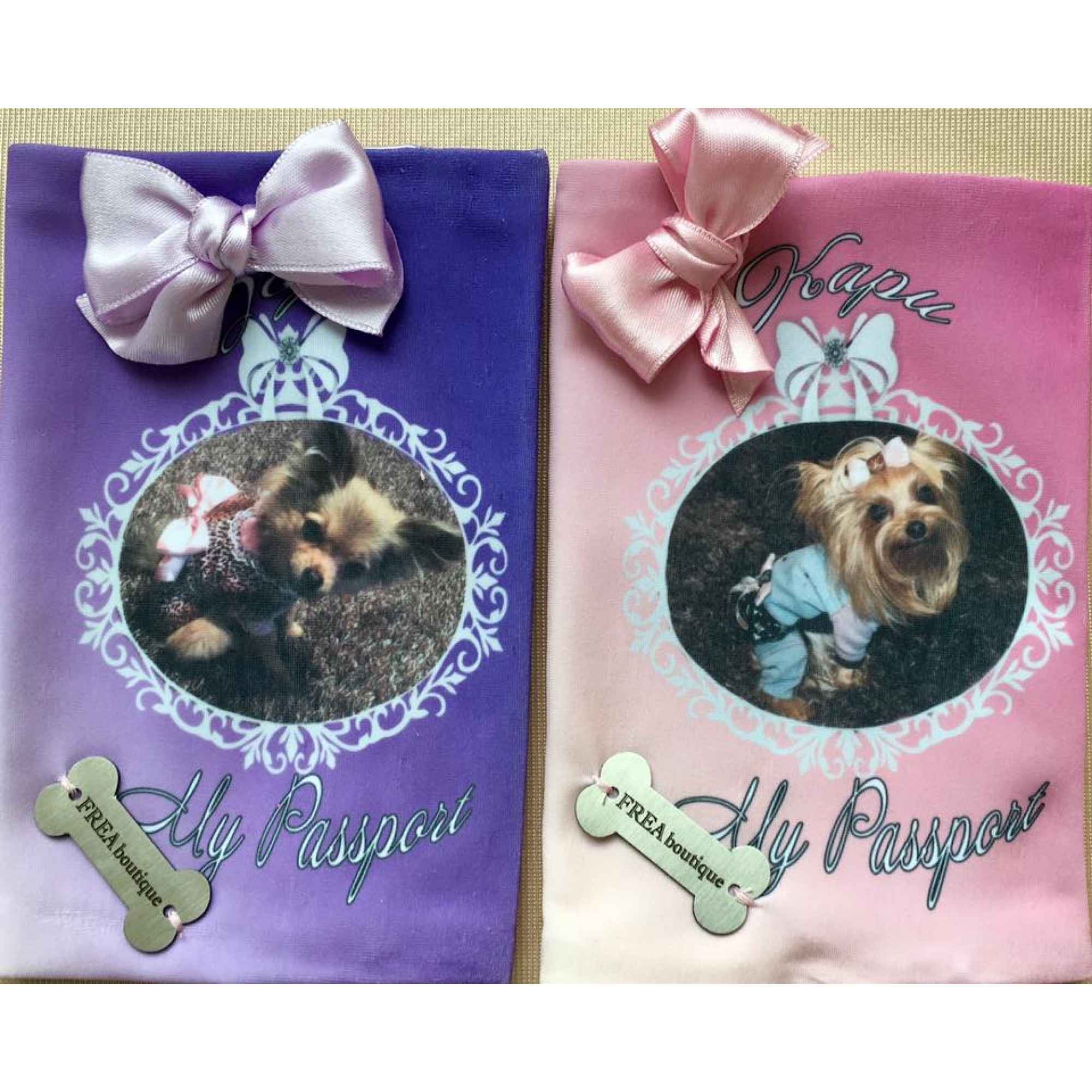 Персонализирани подвързии за паспорт на Обичковче "My Luxury PassPort Case by FREA"