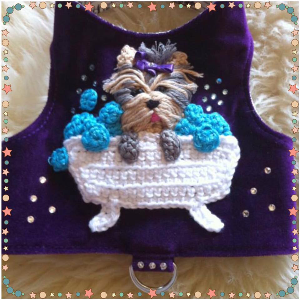 Нагръдниче "My Boutique KnitWear collection by FREA" и "My Yorkie Love collection by FREA"