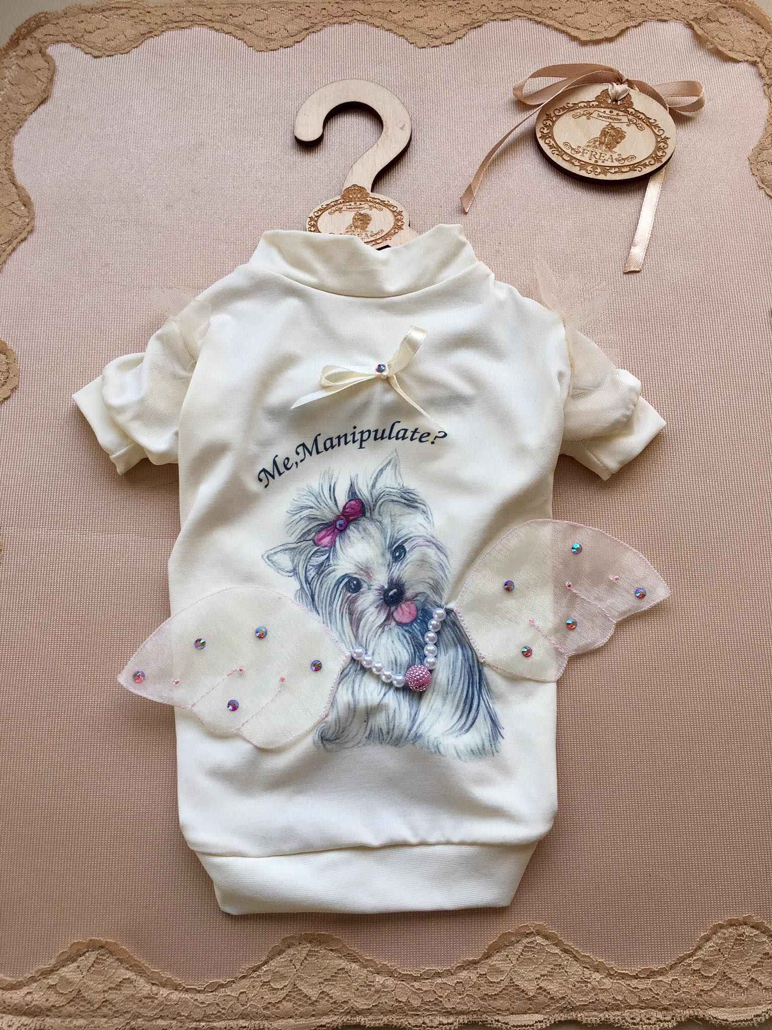 Блузка "My Yorkie Angel collection by FREA"