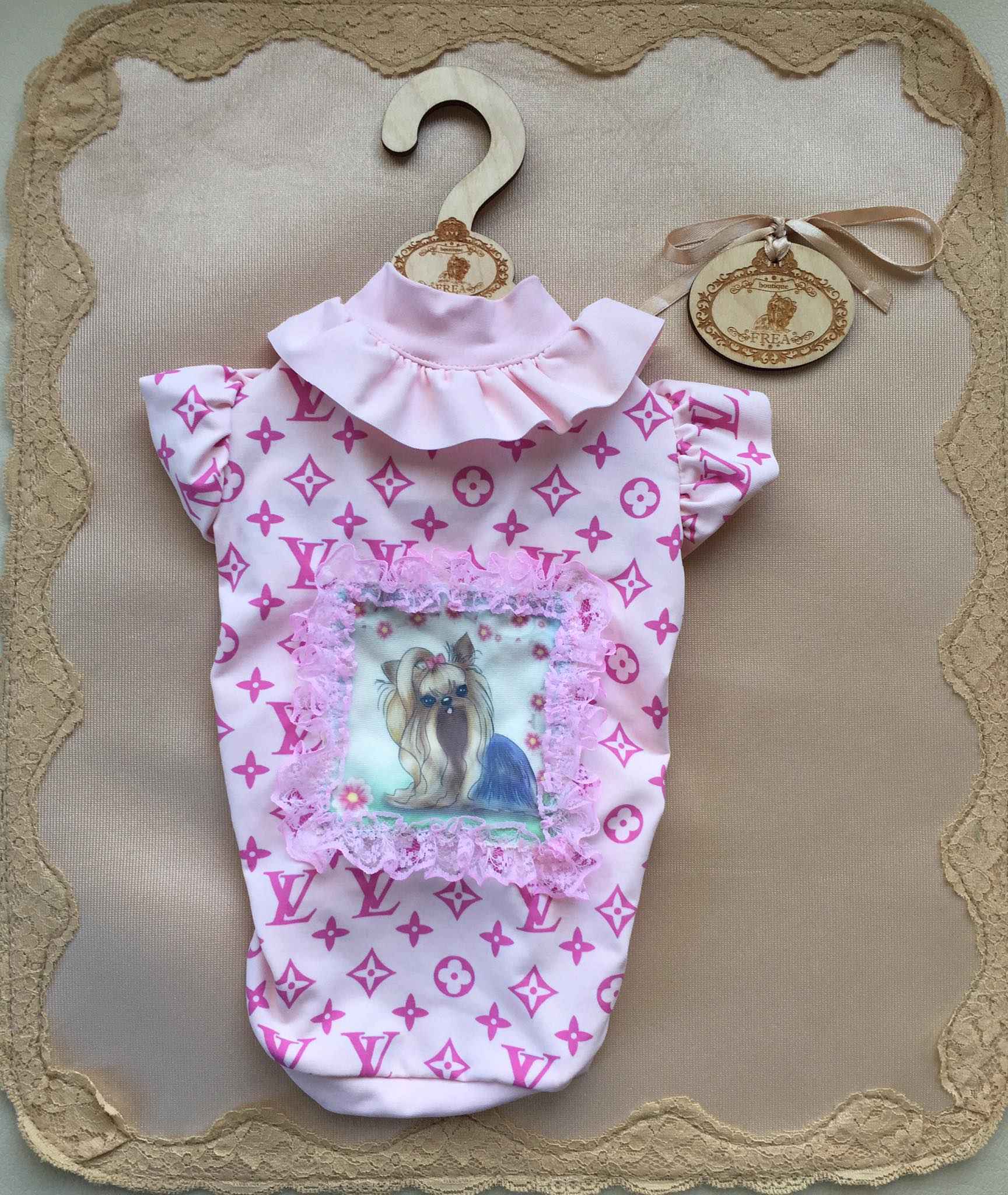 Блузка "My Yorkie Love collection by FREA"