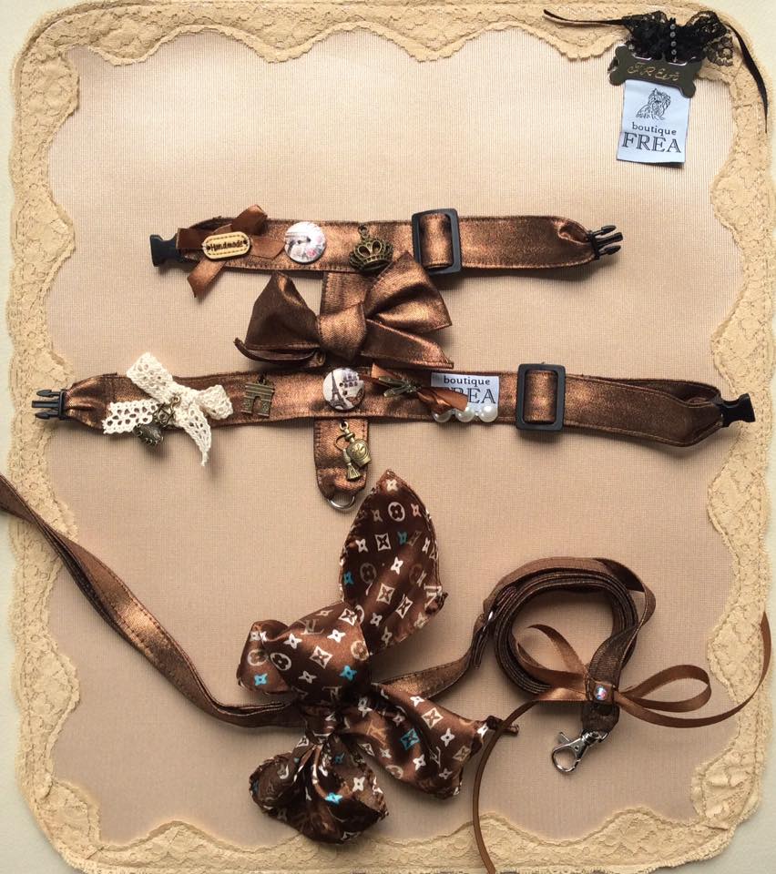 Нагръдниче с повод "My Fashion French Seduction collection by FREA"