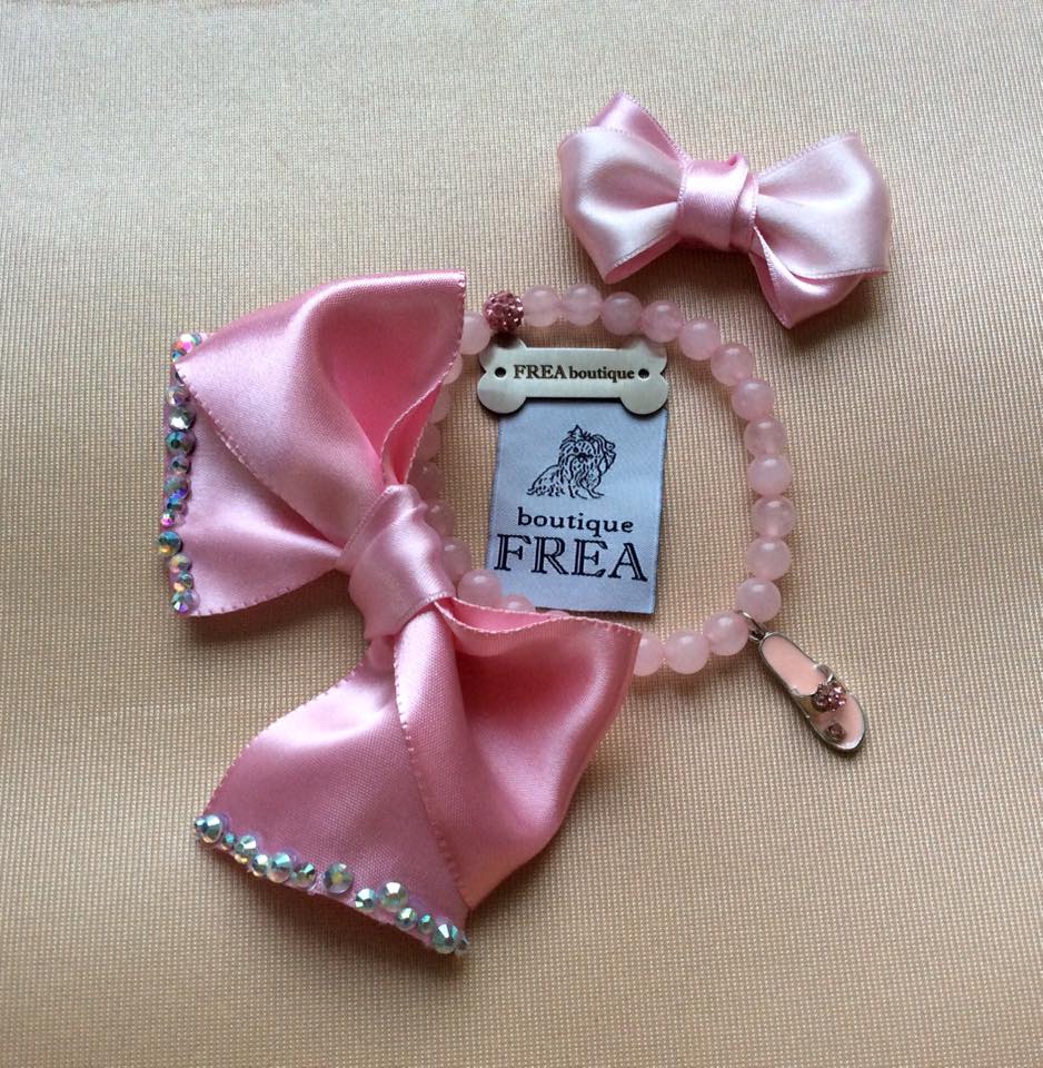 Нашийниче - бижу и панделка "My Summer Glam collection by FREA"