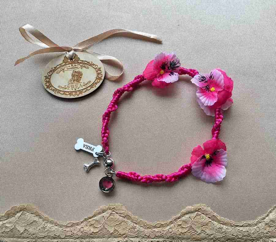Нашийниче - бижу "My Secret Fashion Garden collection by FREA"