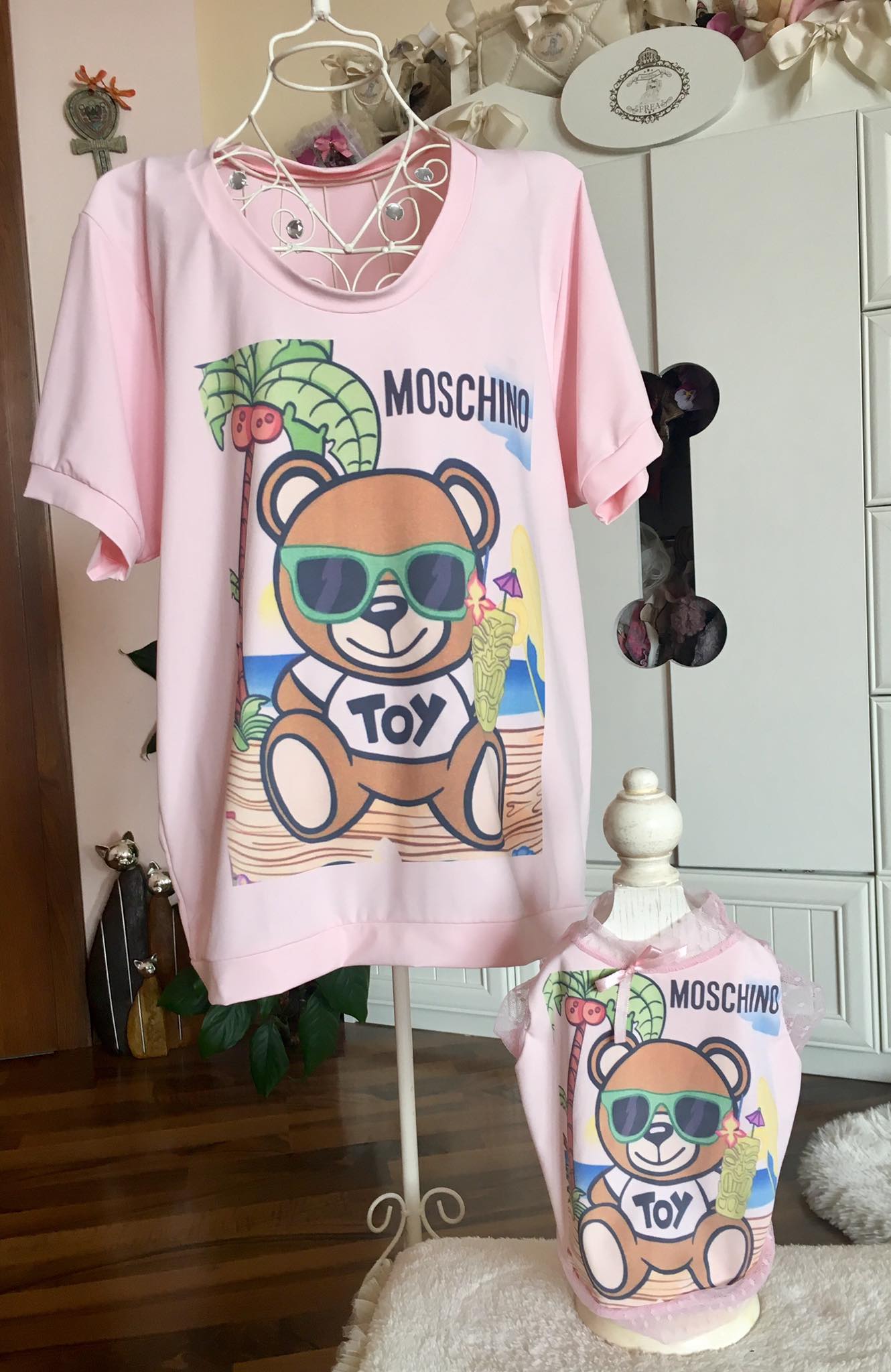 Летни роклички за Мама и Йорки "Mom&Yorkie Fashion Icon collection" 