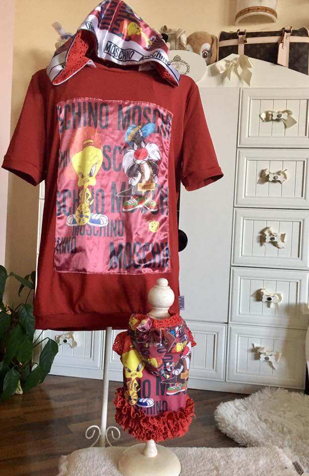 Блузки за мама, принцеса и йорки "Mom&Yorkie Fashion Icon collection"