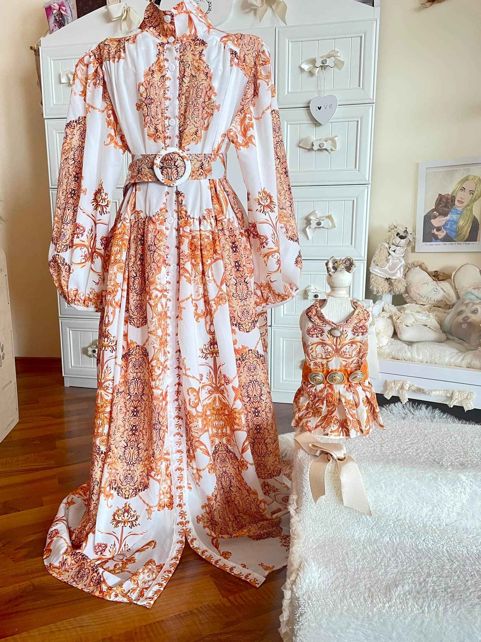 Комплект за мама и йорки “Mom&Yorkie Fashion Icon collection by FREA"