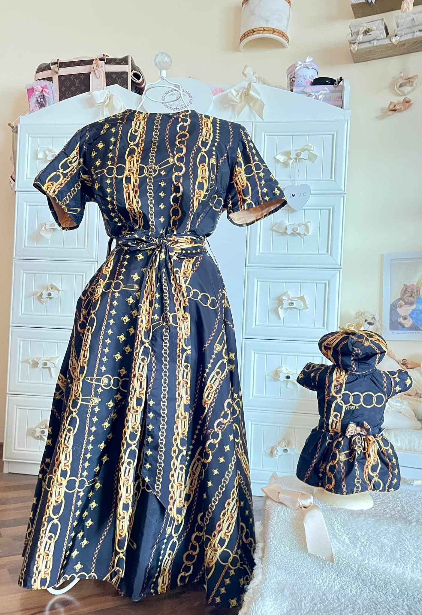 Комплект за мама и йорки “Mom&Yorkie Fashion Icon collection by FREA"