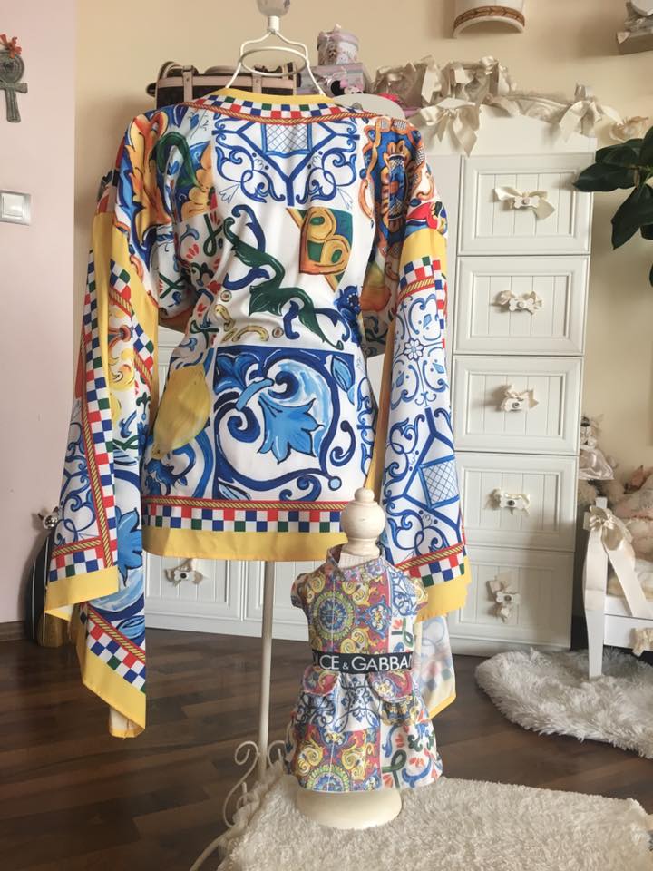 Летни блузки за Мама и Обичковче "Mom&Yorkie Fashion Icon collection by FREA"