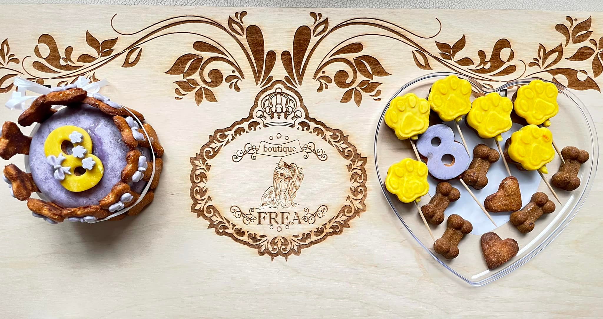 Тортичка за рождениче, бисквитки и близалки "My B-Day Cake by FREA"