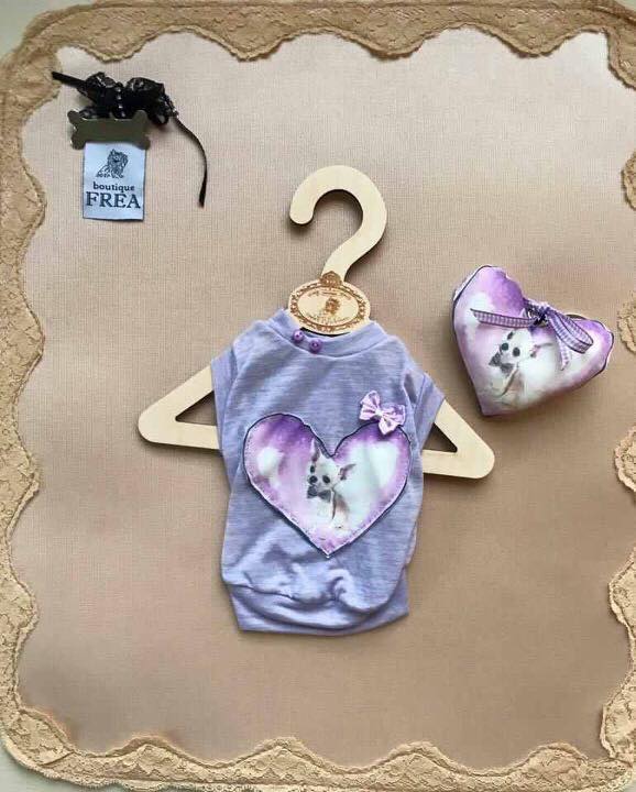 Блузка "My Yorkie Love collection by FREA" и комплимент за специални клиенти "I Love FREA boutique"