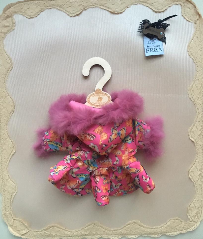 Топло двулицево палтенце “My Secret Fashion Garden collection by FREA"