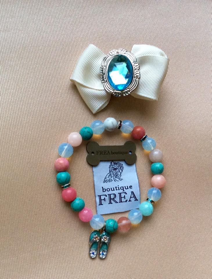 Нашийниче - бижу и панделка "My Summer Glam collection by FREA"