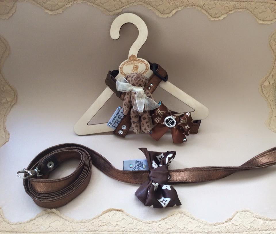 Нагръдниче и повод "My TeddyBear collection by FREA"