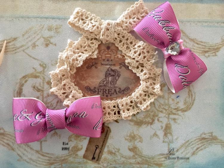 Панделки "My Yorkie Fashion Icon collection by FREA"