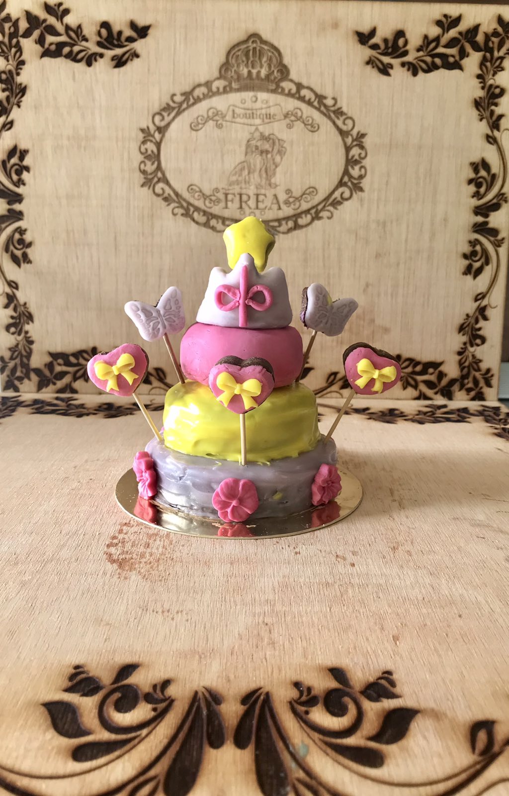 Тортичка за рождениче "Barbie Girl" - "My B-Day Cake by FREA"
