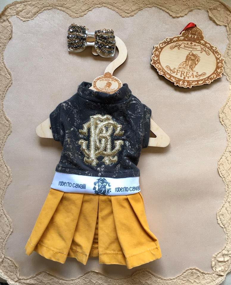 Рокличка и шнолка “My Yorkie Fashion Icon collection by FREA”