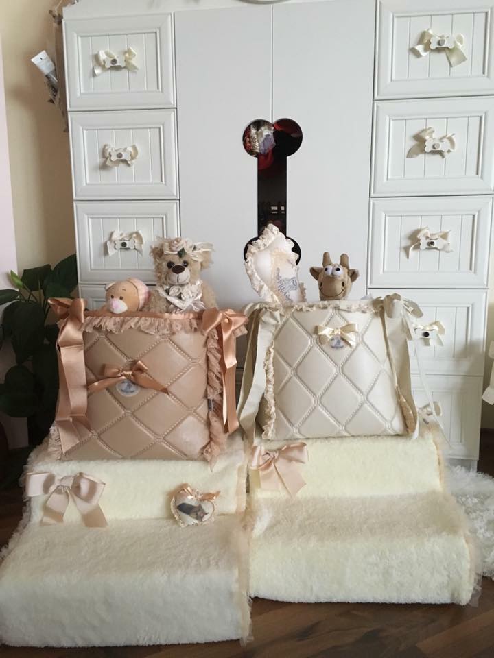Стълбички и кутии за играчки "My Sweet Yorkie Home collection by FREA"