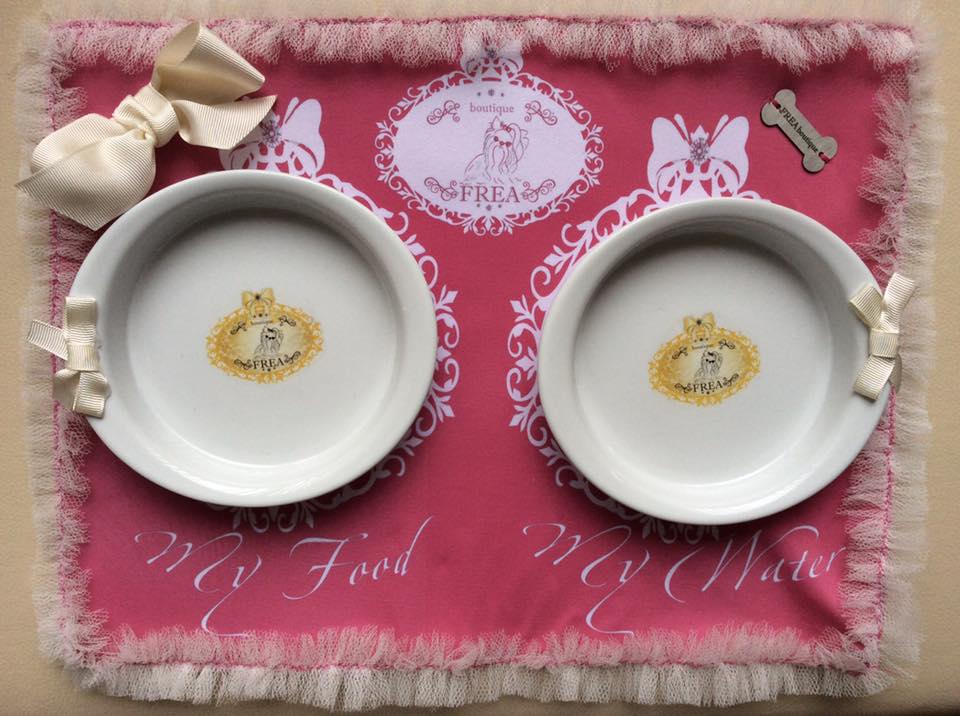 Комплект за хранене "My Sweet Yorkie Home collection by FREA"
