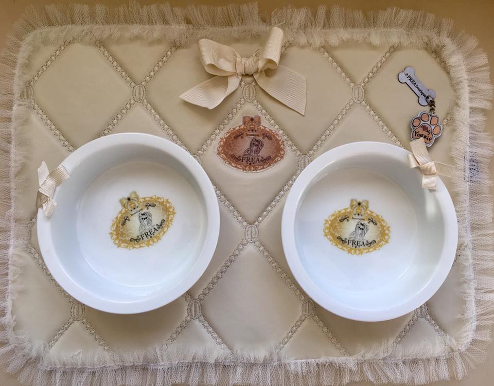 Комплект за хранене "My Sweet Yorkie Home collection by FREA"