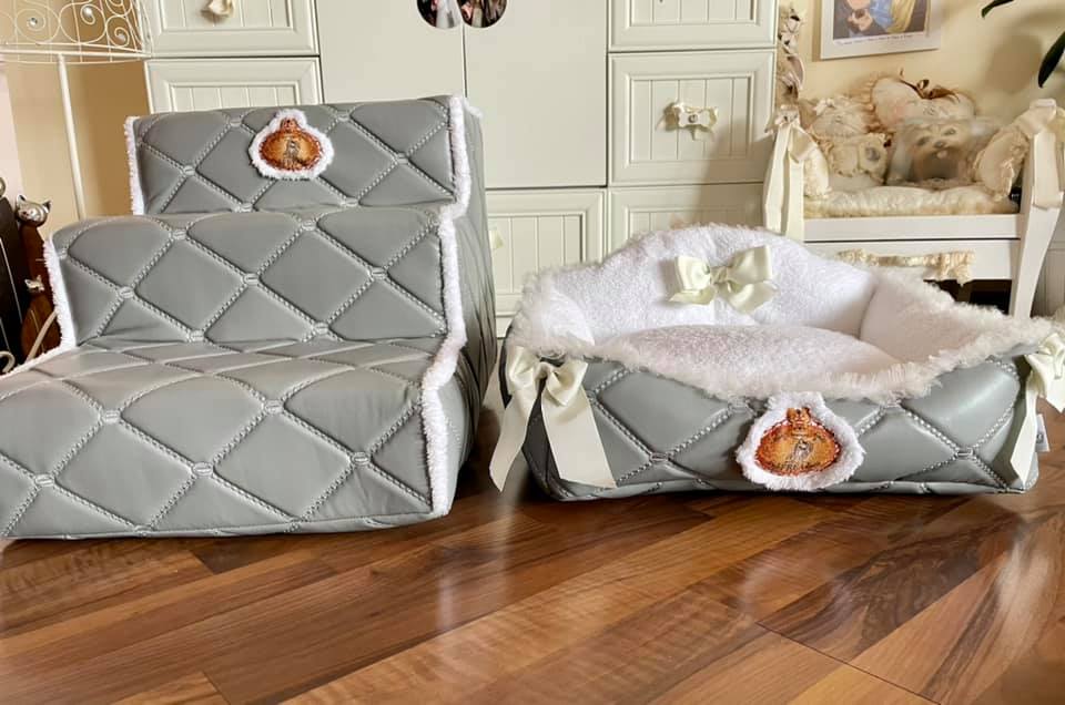 Стълбичка и легълце "My Sweet Yorkie Home collection by FREA"