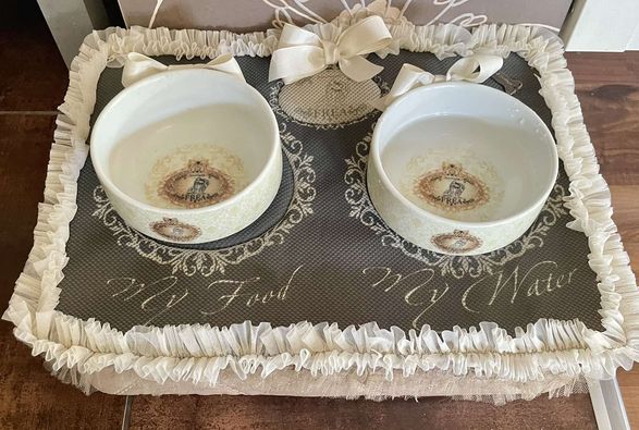 Комплект за хранене на вашето Обичковче "My Sweet Yorkie Home collection by FREA"