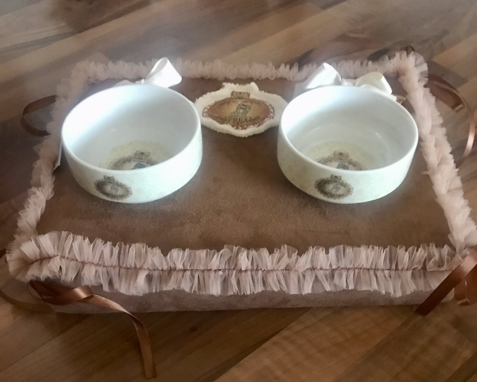 Комплект за хранене на вашето Обичковче "My Sweet Yorkie Home collection by FREA"