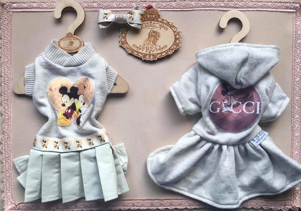Палтенце, рокличка и панделка “My Yorkie Fashion Icon collection by FREA”