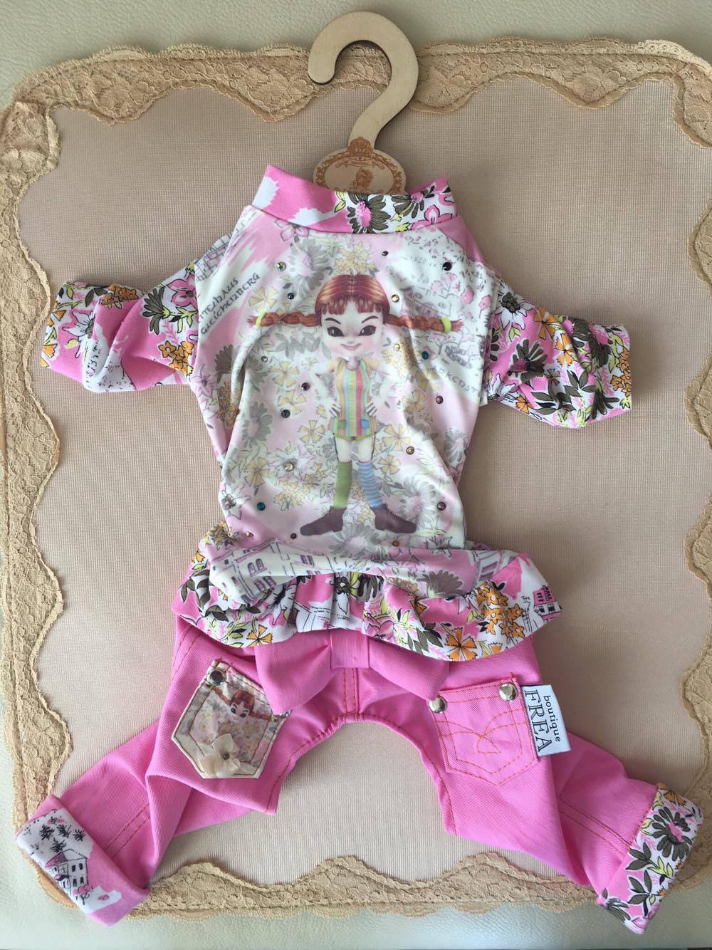 Гащеризонче "My FairyTales Fashion collection by FREA" - Pippi