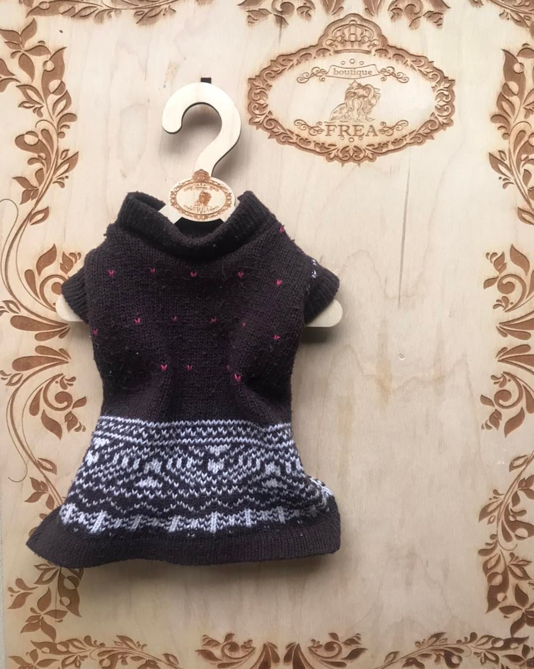 Рокличка -плътно плетиво  “My Yorkie Fashion Icon collection by FREA”