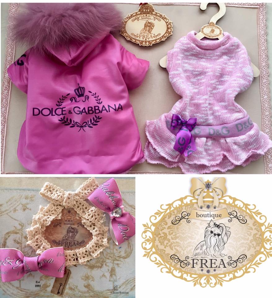 Палтенце, рокличка, шнолка и панделка “My Yorkie Fashion Icon collection by FREA”