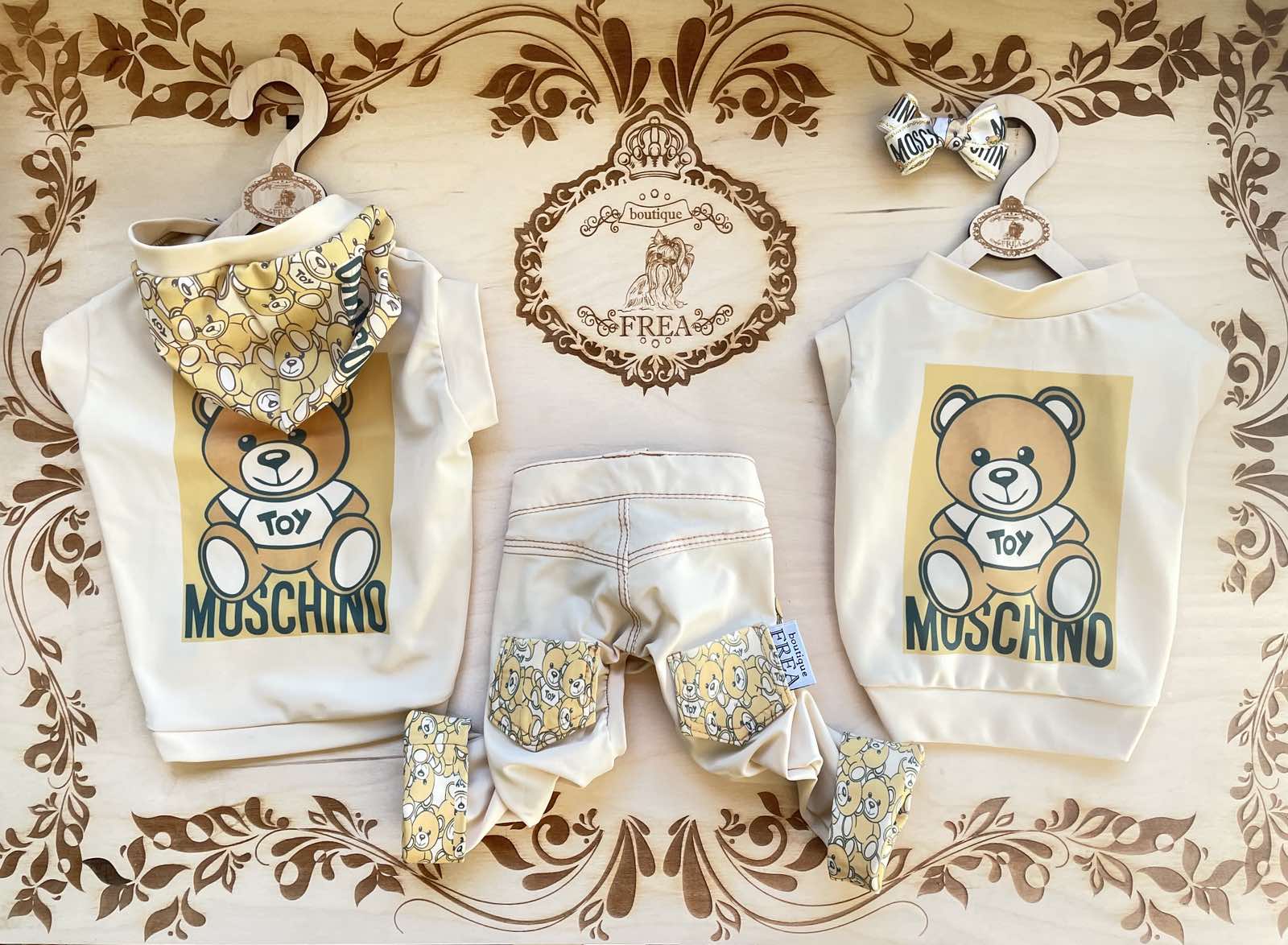 Блузки, панталонче и панделка “My Yorkie Fashion Icon collection by FREA”
