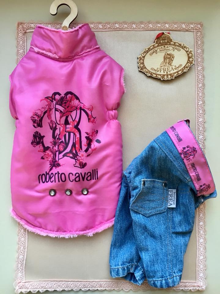 Якенце и дънково панталонче “My Yorkie Fashion Icon collection by FREA”