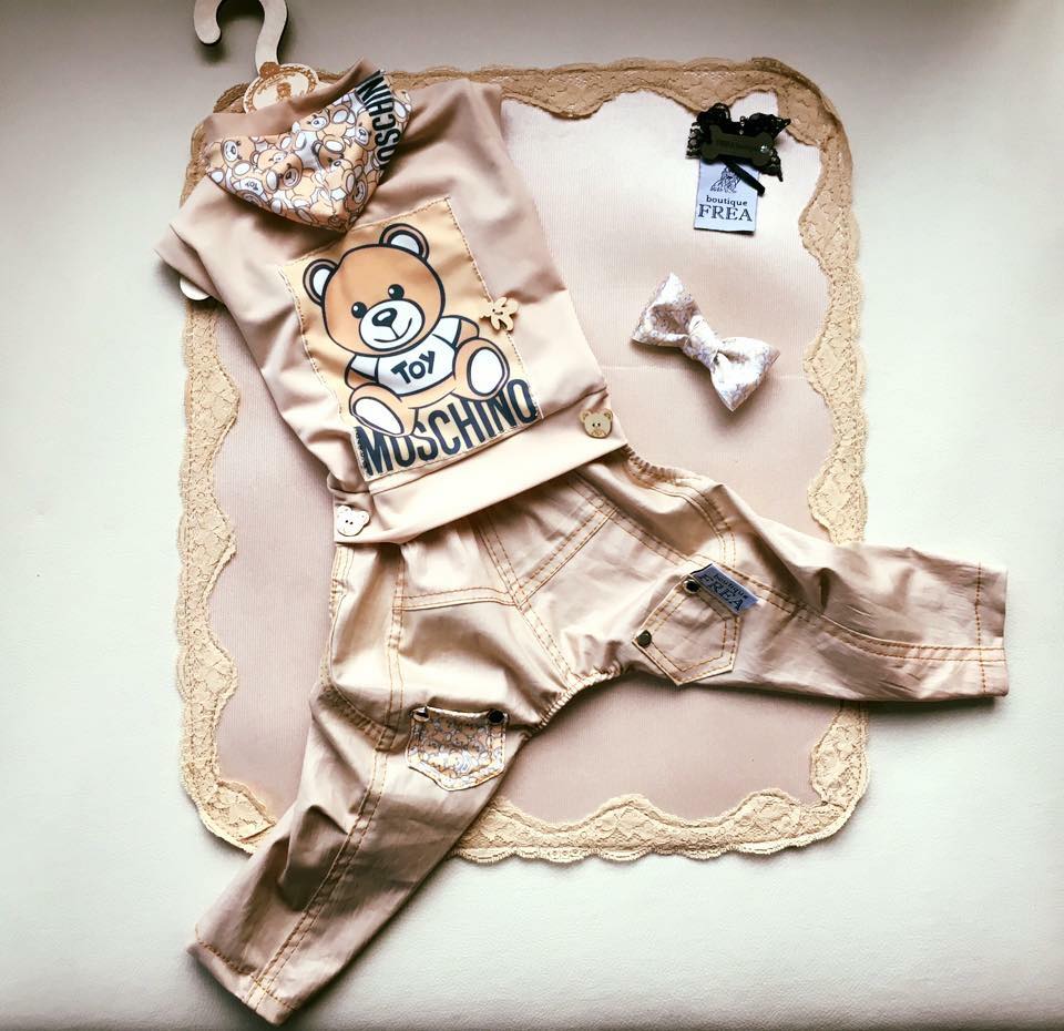 Блузка, панталонче и панделка “My Yorkie Fashion Icon collection by FREA”