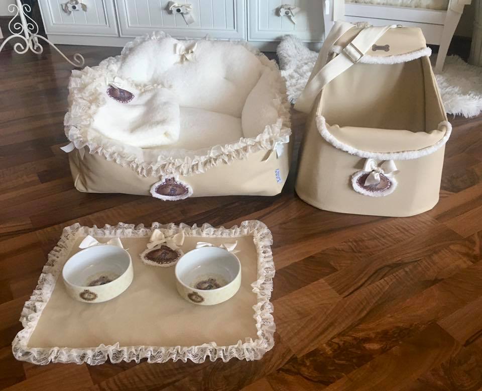 Комплект за удобство за дома на вашето Обичковче "My Sweet Yorkie Home collection by FREA" и столче за автомобил "My Luxury Car Sofa by FREA"
