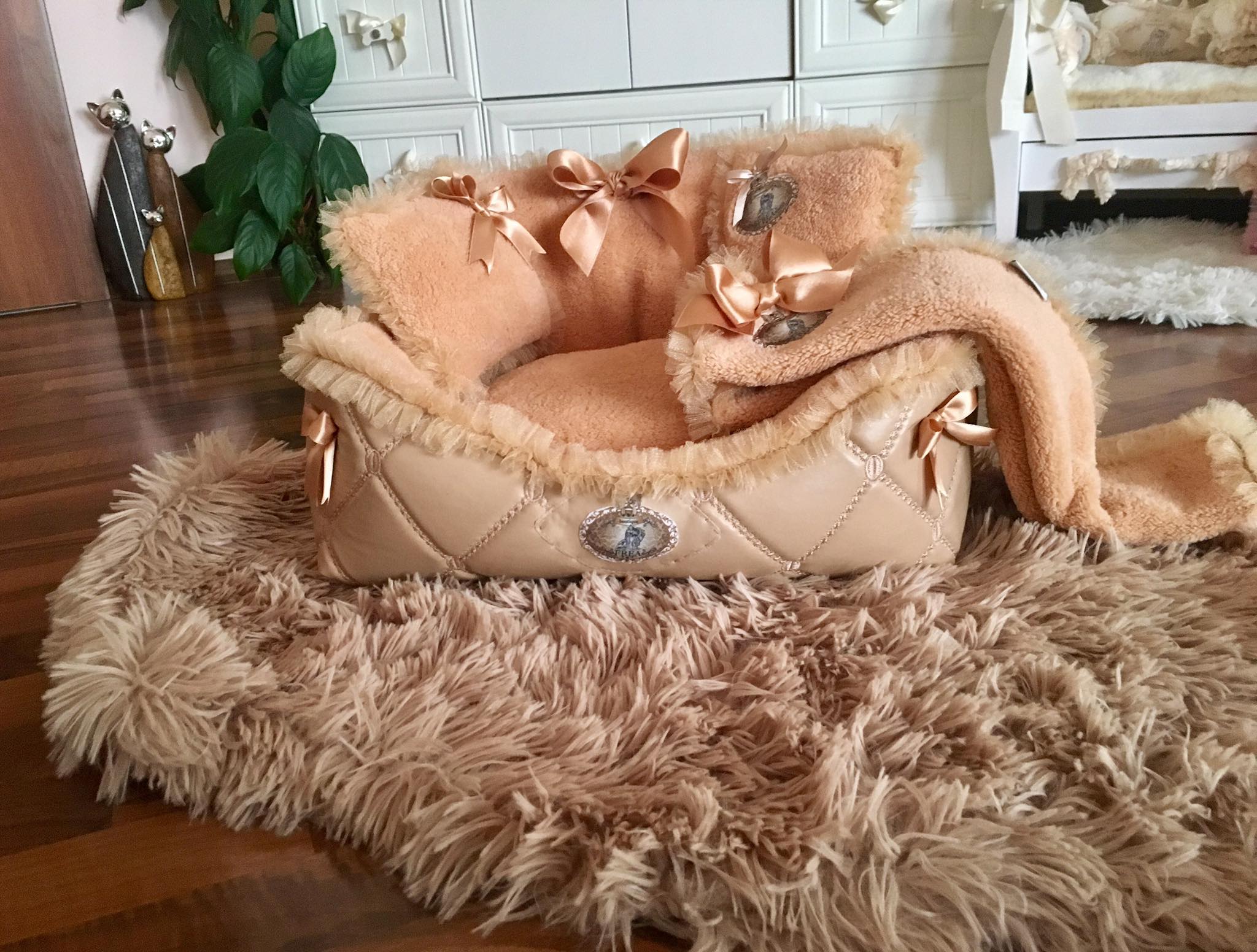 Легълце и възглавнички "My Sweet Yorkie Home collection by FREA"