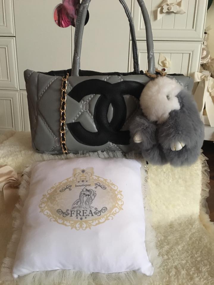 Чанта за Обичковче "My Yorkie Luxury Fashion HandBag by FREA"