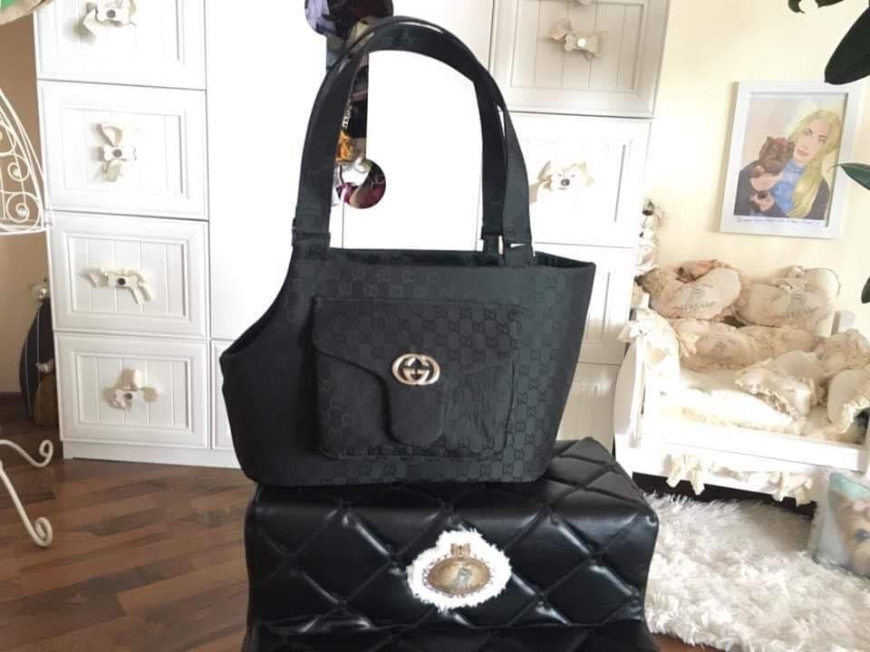 Чанта за Обичковче "My Yorkie Luxury Fashion HandBag by FREA"