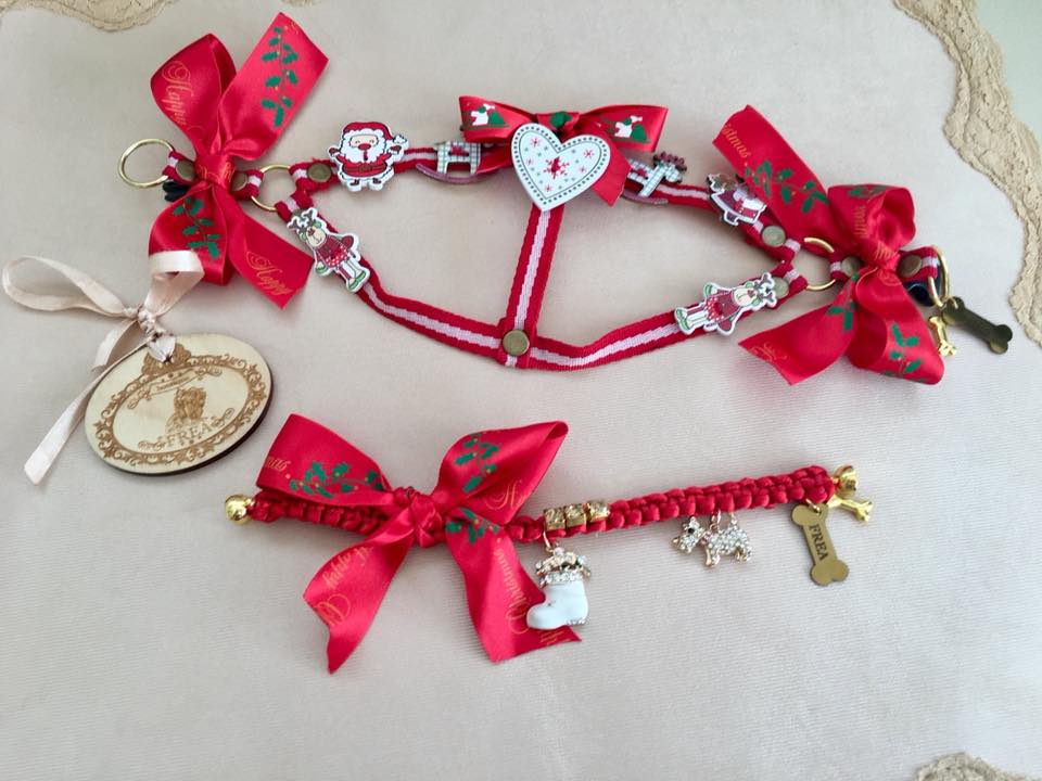 Коледно нагръдниче и нашийниче - бижу "My Christmas Mood is here collection"